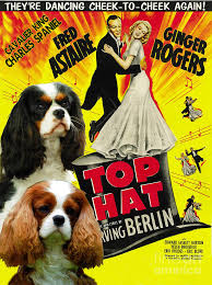 520 x 1328 jpeg 103 кб. Cavalier King Charles Spaniel Art Top Hat Movie Poster Painting By Sandra Sij
