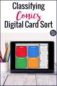 Classifying Conics Digital Activity For Distance Learning In 2020 Reflection Math Fun Math Math