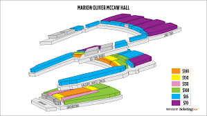 marion oliver mccaw hallseating chart