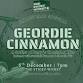 Geordie Cinnamon event image