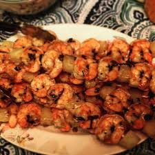 Zesty marinated shrimp makes a great appetizer or first course and is wonderful on top of a salad with the cover and refrigerate for at least 4 to 10 hours (overnight is best). Marinated Grilled Shrimp Recipe Allrecipes