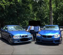 The touch up paint is the ideal way to repair small unsightly scratches and stone chips. When Estoril Blue Meets Estoril Blue Ii My Dads E36 Next To My F22 Bmw