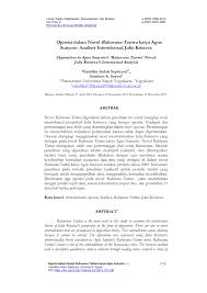 Sma negeri 3 sumedang.pangajar : Pdf Oposisi Dalam Novel Rahuvana Tattwa Karya Agus Sunyoto Analisis Intertekstual Julia Kristeva Opposition In Agus Sunyoto S Rahuvana Tattwa Novel Julia Kristeva S Intertextual Analysis