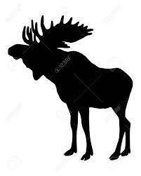 Image Result For Moose Silhouette Png Moose Silhouette Moose Pictures Shadow Art