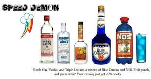 Speed Demon Cocktail Drinks Drinks Vodka