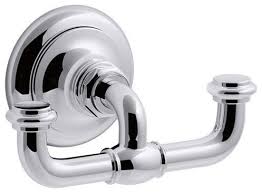 Cheap towel rings, buy quality home improvement directly from china suppliers:bathroom towel ring bathroom hardware accessories towel bar ring rack archaize brass towel ring holder nba178 enjoy free shipping worldwide! Kohler Artifacts Double Robe Hook Traditional Robe Towel Hooks By The Stock Market Houzz