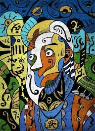 Philosopher Poster Sotuland Com Surrealism Drawing Art Cubism Art