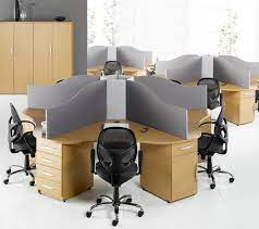 Circular Call Centre Desks Product Page Http Www Genesys Uk Com Call Centre Desks C Cheap Office Furniture Office Furniture Chairs Corporate Office Design