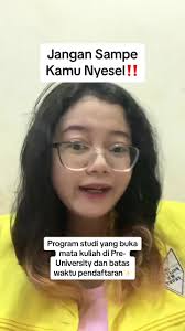 Buka Pre-University: Info Jurusan dan Pendaftaran 2024