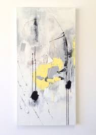 Special Offer Peinture Abstraite Blanc Jaune Vertical Canvas Rectangle Contemporary Art Wall Art Abstract Art Painting Painting Tutorial Abstract Art
