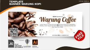 Beli spanduk warung kopi online aman & garansi shopee. Banner Warung Kopi