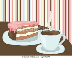 Dieser pinnwand folgen 133 nutzer auf pinterest. Eine Tasse Kaffee Und Kuchen Canstock
