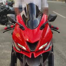 R15 v3 images red colour. R15v3 R6 Model Mask Motorcycles Motorcycle Accessories On Carousell