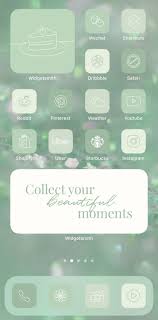 Mint Green Ios 14 App Icons Aesthetic Neutral Iphone App Covers Pack Customize Home Screen Widget Smith Shortcuts In 2021 App Icon Homescreen Iphone Apps