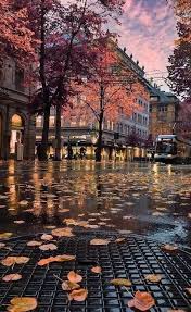 Sign up for free today! Rain Autumn And Aesthetic Image 6352589 On Favim Com