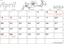 April 2021 calendar in ms word format. April 2021 Australia Calendar Free Printable Pdf