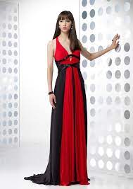 Admissible à la livraison gratuite. Soldes Robe Rouge Et Noir Femme En Stock