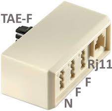 Be the first to write a review about this product. Kab24 Tae Kompaktdapter Verteiler F Stecker Auf Tae Nff Und Rj11 Buchse Kommunikation Kab24 De