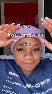 4C Hair Bleaching Journey: Colourful Transformation