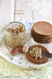 Recette De Noel Vegetariennes Beurre De Champignons Vegan Et Blinis Sarrasin Noisette 1 Recette Recettes De Cuisine Idee Recette