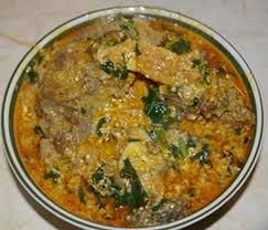 Egusi soup is a soup made with a white kind of pumpkin seeds (obtainable from african stores or amazon.com). Elite Egusi Soup