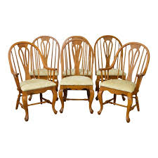 Opens in a new tab +1 colors available in 2 colors. Richardson Brothers Solid Oak Windsor Style Dining Chairs Set Of 6 Chairish