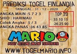 Prediksi Togel Finlandia Loterry 31 Desember 2020 Taipei Sydney 26 Januari