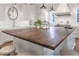 wood countertops kitchen