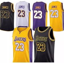 Bulk buy lebron jerseys online from chinese suppliers on dhgate.com. Nwt Lebron James 23 Los Angeles Lakers Stitched Jersey New Sports Basketball Trending Basketball Clothes Lebron James Lakers Jersey Outfit