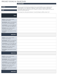 If your partner has any good evidence that you do not, add it to your chart. Free Goal Setting And Tracking Templates Smartsheet