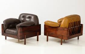 Lounge Chair In Jacaranda And Yellow Leather By J D Moveis E Decoracoes Antique Dining Chairs Chair Midcentury Modern Dining Chairs