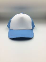 Sublimation Blue Cap Blue Baseball Hats Cap