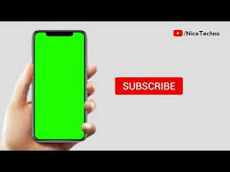 Iphone Green Screen Intro Subscribe Green Screen Nice Techno Youtube First Youtube Video Ideas Greenscreen Intro