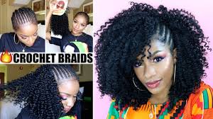 It's quick to do and will stand up to any weather too. Crochet Braids W Exposed Side Braids Tutorial Outre 3c Whirly Youtube