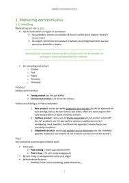 Voor de letters die je niet weet. Marketingcommunicatie Marketingcommunicatie Marketing Communicatie Inleiding Marketing En De Op De Markt Zitten Er Vragers En Aanbieders De Aanbieders Leveren Studocu