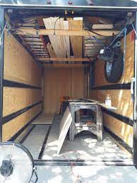 7 16 Interstate Loadrunner 4 Levels E Trailer Installed Top Level Utilized As A Rack System For Ladders Trailer Organization Work Trailer Utility Trailer