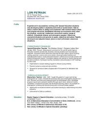 Or word format resume free download. Teacher Resume Format Word Free Download Elementary Template Doc Hudsonradc