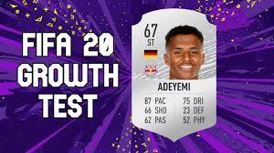 Despite poor starting stamina, adeyemi looks like a quality bargain for big and small teams alike. Karim Adeyemi Growth Test Fifa 20 Career Mode Youtube