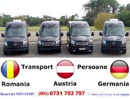 Efectuam curse saptamanale din germania catre romania, timisoara si retur cu microbuze 8+1. Zilnic Transport Persoane Arad Romania Austria Germania 60 Eur Lajumate Ro
