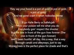 The One In Front Of The Gun Lives Forever Tattoo Kendrick Lamar Money Trees Lyrics Lyrics Kendrick Lamar Best Songs