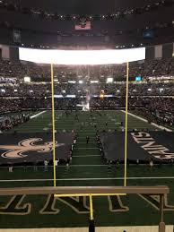 mercedes benz superdome section 201 row 2 seat 1 new