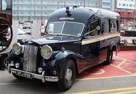 Old Sheffield Ambulance Austin A125 Sheerline Old Police Cars Rescue Vehicles Emergency Vehicles