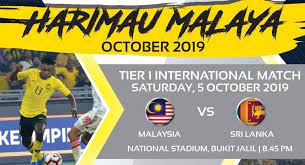 Sofascore also provides the best way to follow the live score of this game with various sports features. Live Streaming Malaysia Vs Sri Lanka 5 10 2019 Friendly Match Arenasukan