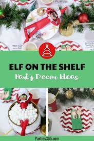 Maybe you would like to learn more about one of these? Elf On The Shelf Party Ideas Breakfast With Santa Kids Party Themes Holiday Party Themes Kids Christmas