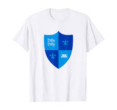 Amazon Com Bud Light Dilly Dilly Shield T Shirt Clothing