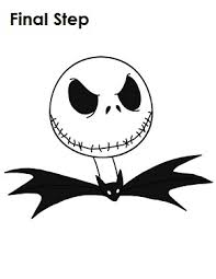 Customizable jack skellington flyers, posters, social media graphics and videos. How To Draw Jack Skellington Step By Step Easy How To Images Collection