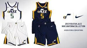 Utah jazz nike pants men's gray athletic new multiple sizes. Utah Jazz Unveils New Uniforms For 2017 18 Season Kutv