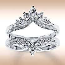 Favorite Enhancer Wrap To Go Around A Marquise Solitaire Engagement Ring Engagement Ring Enhancers Wedding Ring Guard Wedding Rings Engagement