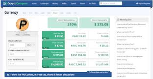(gpu) and processor (cpu) most profitable mining pool for video card (gpu) regular payouts every 2hours. Pasc Calculator Crypto Mining Blog
