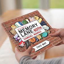 Browse our comfy sports apparel, beautiful home décor, outdoors and leisure goods and gourmet food and wine accessories. Personalised 60th Birthday Book Memory Lane Birthday Gift Etsy